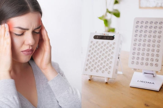Rood licht therapie bij hoofdpijn of migraine
