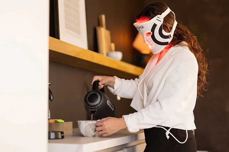 LED masker draadloos te gebruiken