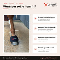 Wanneer je The Hoof inzet: vier situaties, van droge hoeven tot na het beslaan