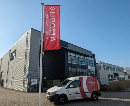 Rood licht therapie showroom